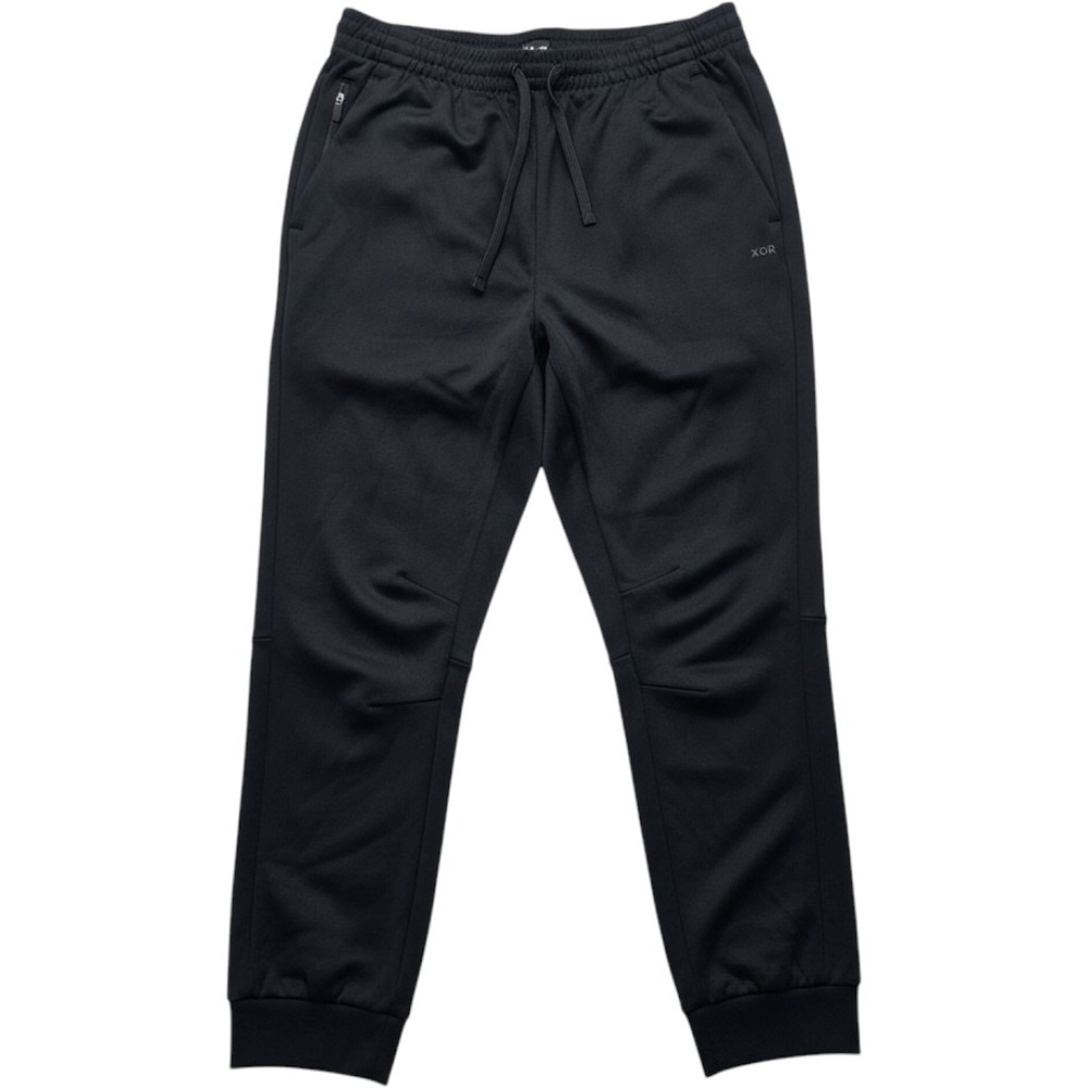 Skora Qwick-Dry Mens Black Jogger Pants Athletic Training Sweatpants Size M